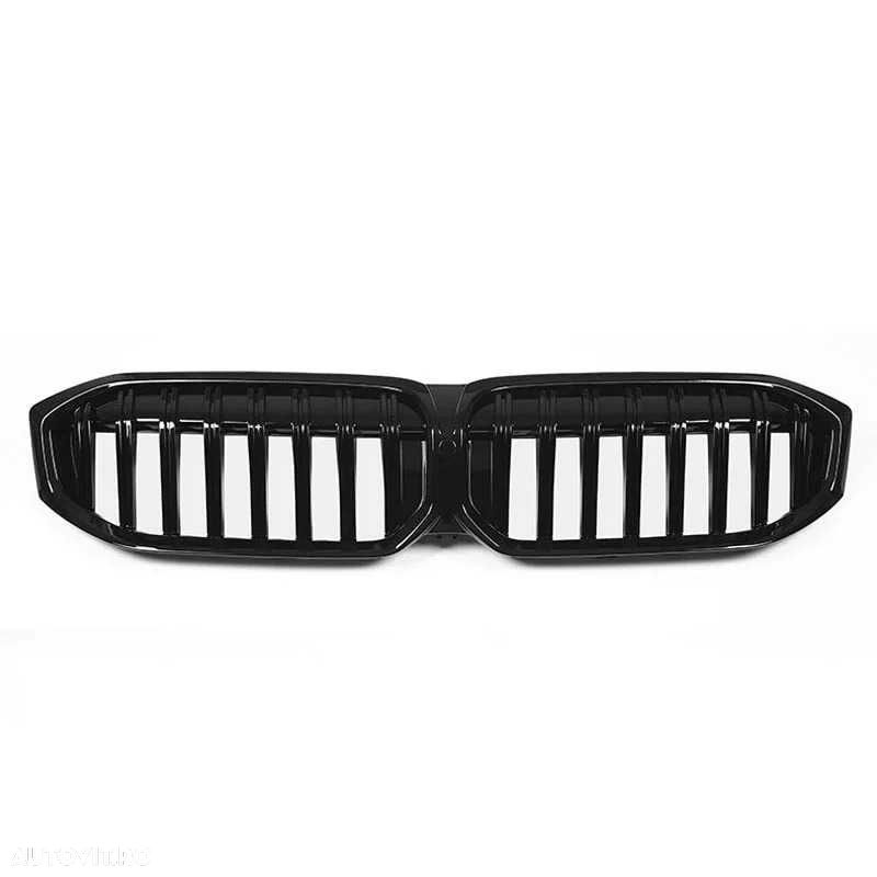 Grila Simpla Grile Nari BMW G20 G21 2022+ LCI Facelift, Negru Lucios - 7