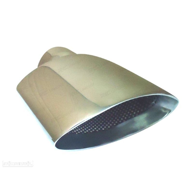 PONTEIRA DE ESCAPE UNIVERSAL EM AÇO INOX - 1