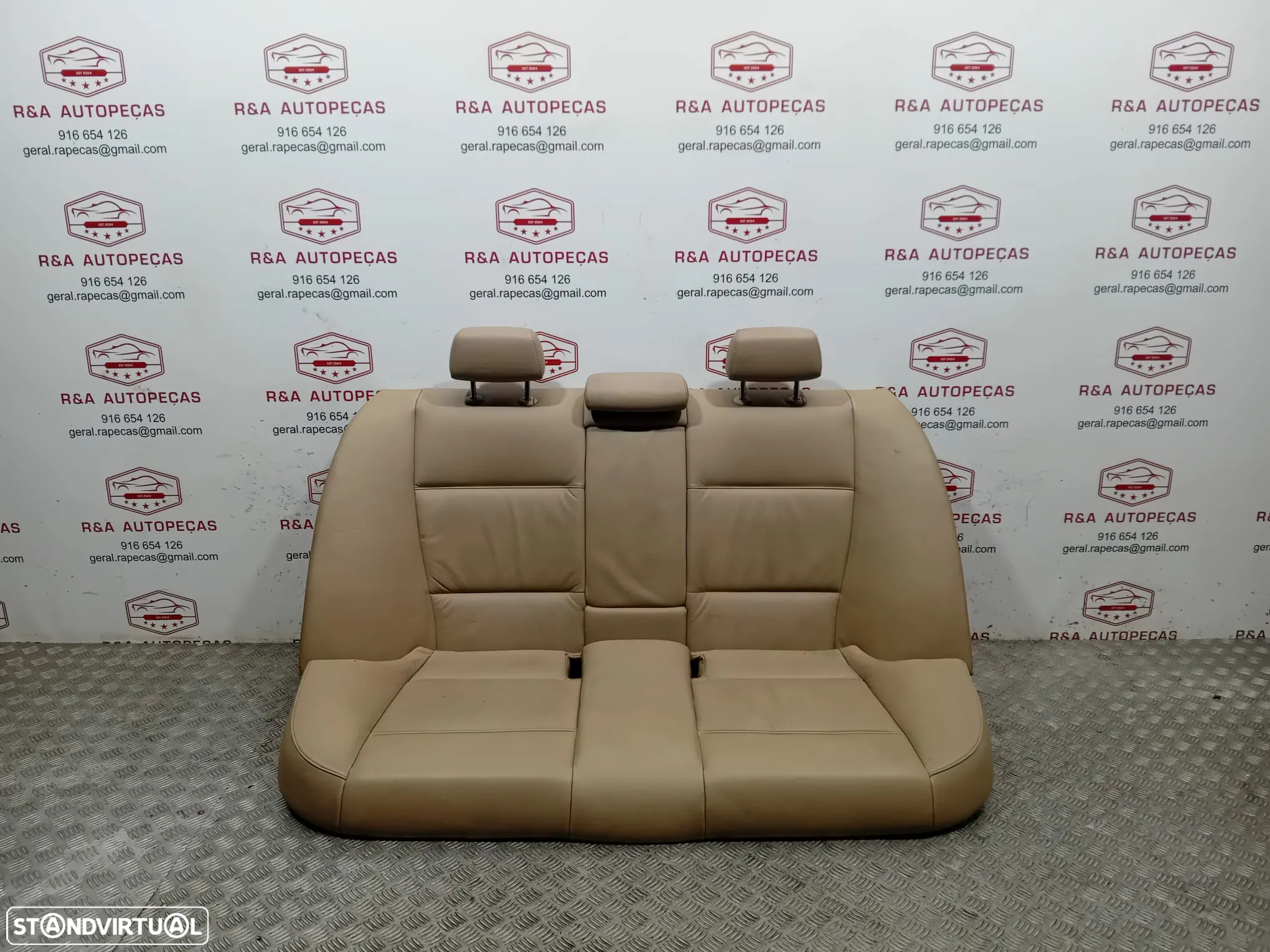 Conjunto de Bancos Bmw E90 em Pele Original - 12