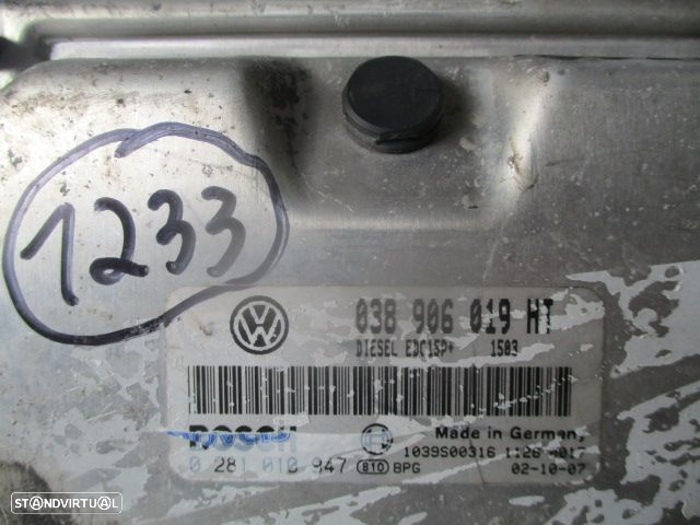Centralina 038906019HT SEAT IBIZA 2002 1.9Tdi BOSCH - 4