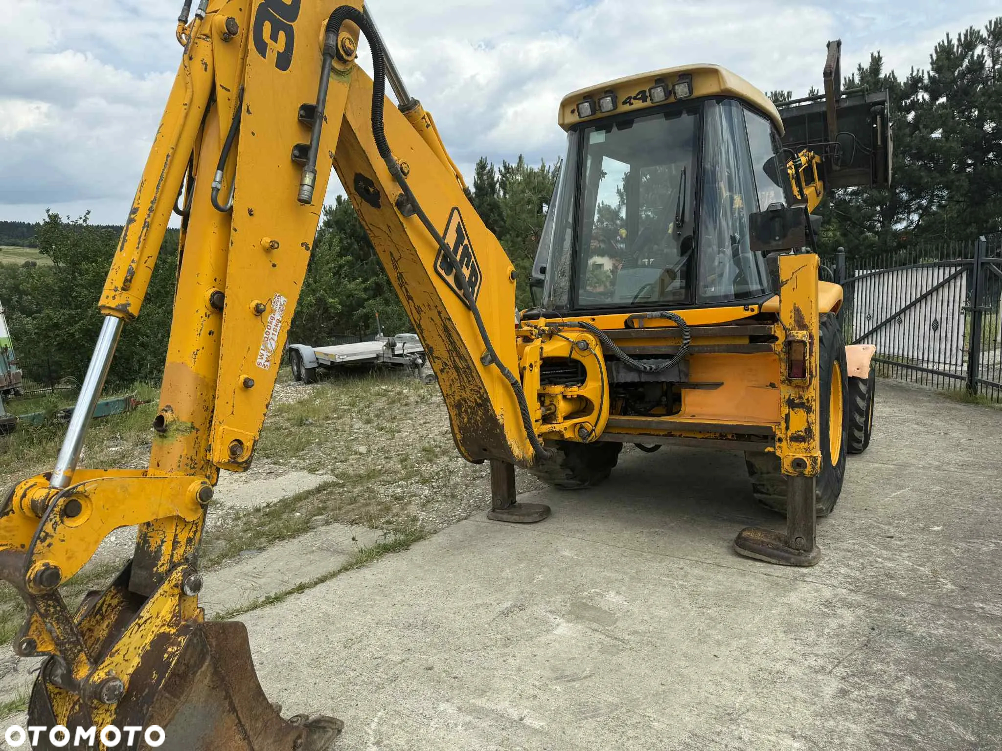 JCB koparko-ładowarka KOMATSU WB97 jcb 3cx - 14