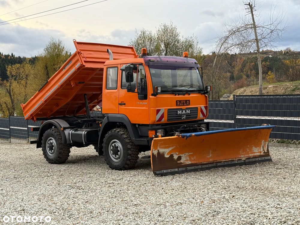 MAN * MAN 10-220 * Kiper Wywrotka Meiller * 4x4 * Zimowe Utrzymanie * Unimog * - 20
