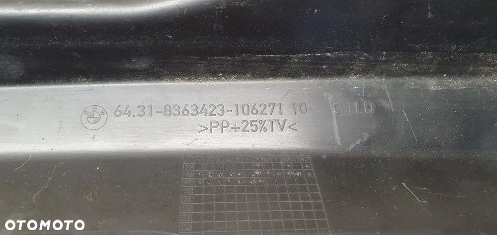 Osłona filtra kabinowego BMW 3 E46 8363423 - 6