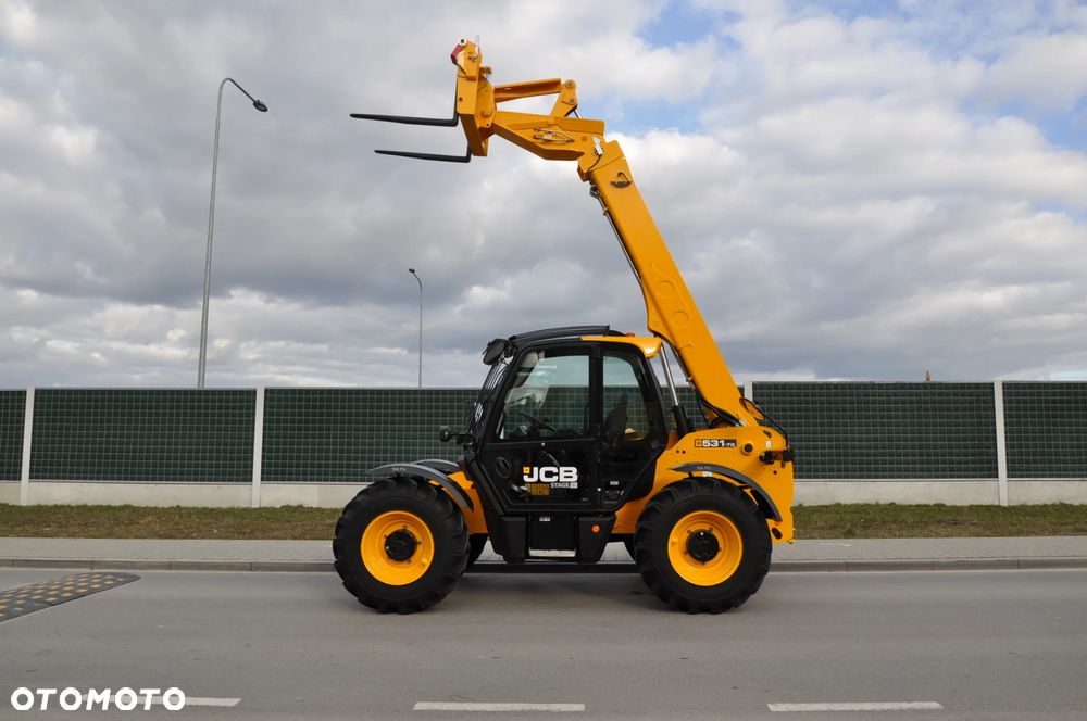 JCB 531-70 ŁADOWARKA TELESKOPOWA MAŁO MTG 546 UDŹWIG 3100 kg WYSOKOŚĆ ZAŁADUNKU 7 m NA GWARANCJI PRODUCENTA KLIMATYZACJA JAK NOWA! - 15