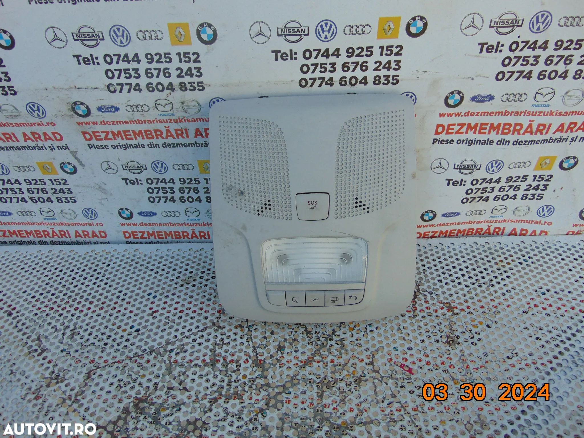Plafoniera Mercedes vito w447 v class viano cod a - 1