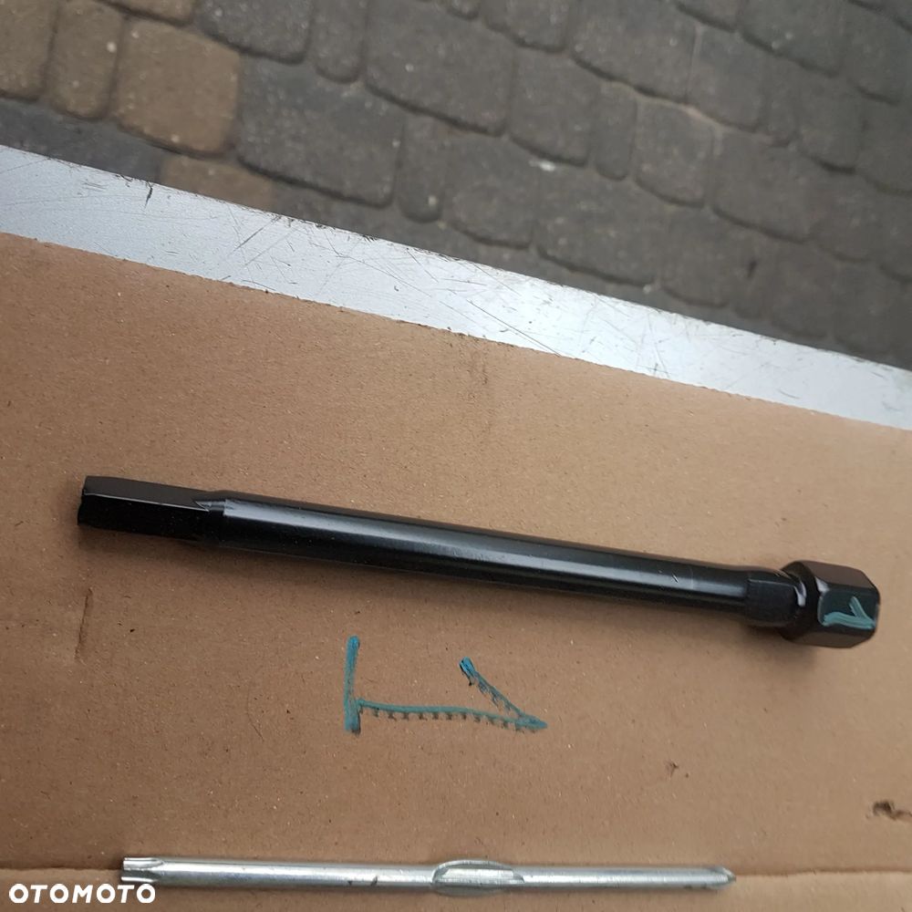 klucz do kół przetyczka ucho oczko uchwyt holowania hak  fiat ducato toyota proace boxer jumper movano scudo expert jumpy NOWE oryginal posiadam wszystkie części - 6