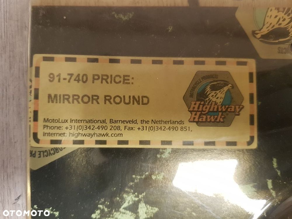 Lusterko motocyklowe Highway Hawk 91-740 - 3