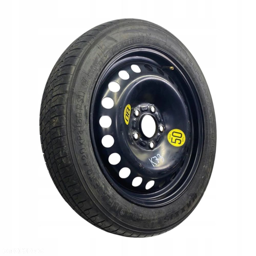 KOŁO DOJAZDOWE FORD FOCUS MONDEO FIESTA 125/80R16 5X108 ET25 DM5C-BA - 5