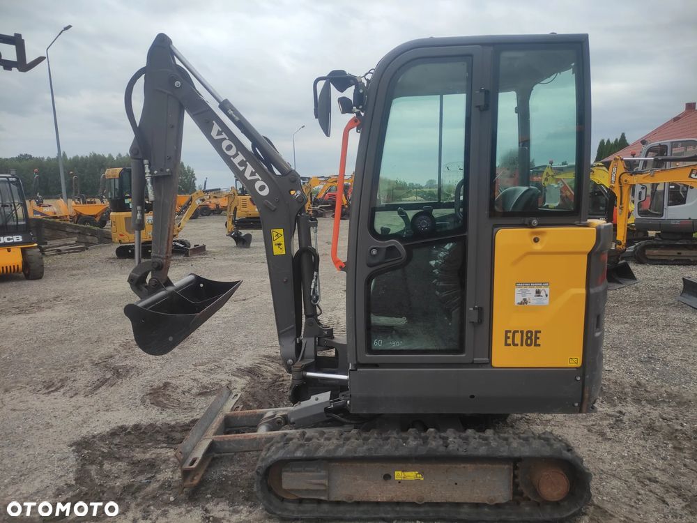 Volvo EC 18E   ECR 25 D , 1,8tony rozsuwane gąsienice CAT JCB YANMAR - 2