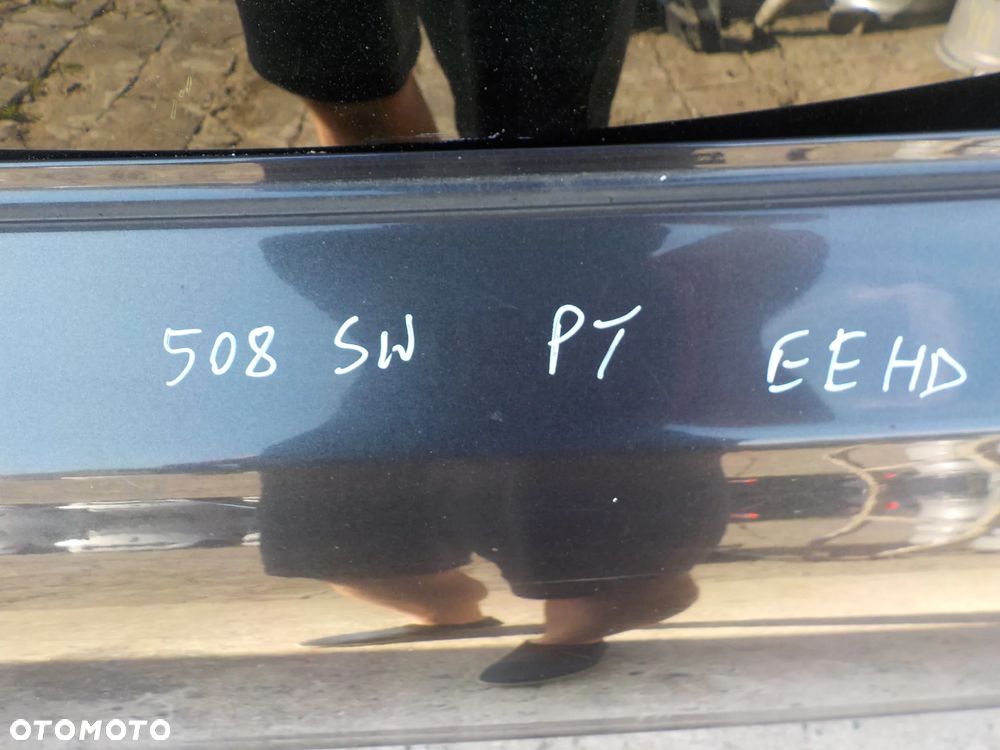 PEUGEOT 508 I DRZWI PRAWY TYŁ TYLNIE EEHD - 6