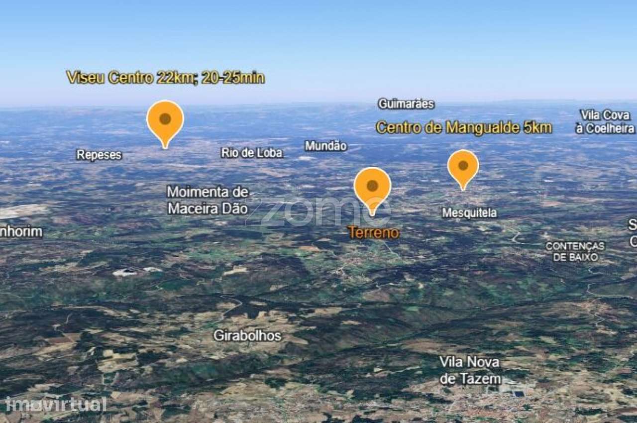 Terreno a 5 minutos do centro de Mangualde o seu Sonho - Grande imagem: 4/18