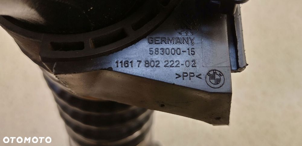 bmw x5 e70 lift 10-13 3.0 diesel n57d rura wąż intercoolera 7810317 - 4