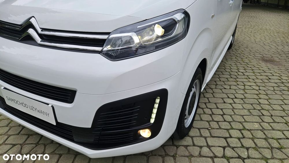 Citroën Jumpy 2,0 HDI L3 Najdłuższy Automat Led Kamera Webasto Blis Keyless Klimatronik Parktronik Super Stan - 10