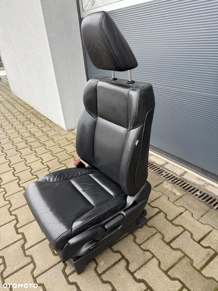 HONDA CR-V IV 12-18 FOTEL KIEROWCY LEWY PRZÓD CZARNA SKÓRA GRZANY - 2