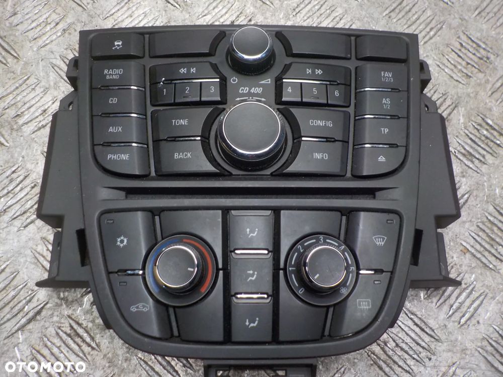 OPEL ASTRA J IV PANEL KLIMATYZACJI RADIA 13360099 - 1