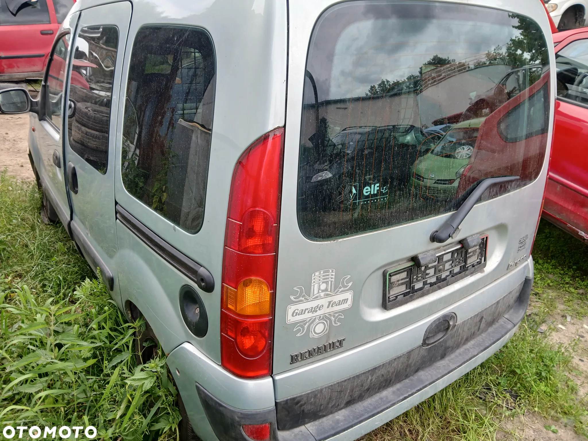 renault kangoo I lift TEB64 5D maska pokrywa silnika klapa bagażnika zderzak lampa reflektor pas - 5