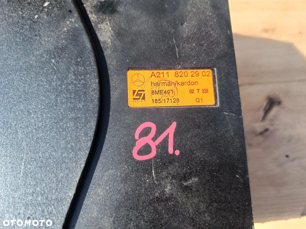 MERCEDES W211 KOMBI GŁOŚNIKI GŁOŚNIK KOMPLET HARMAN KARDON - 8