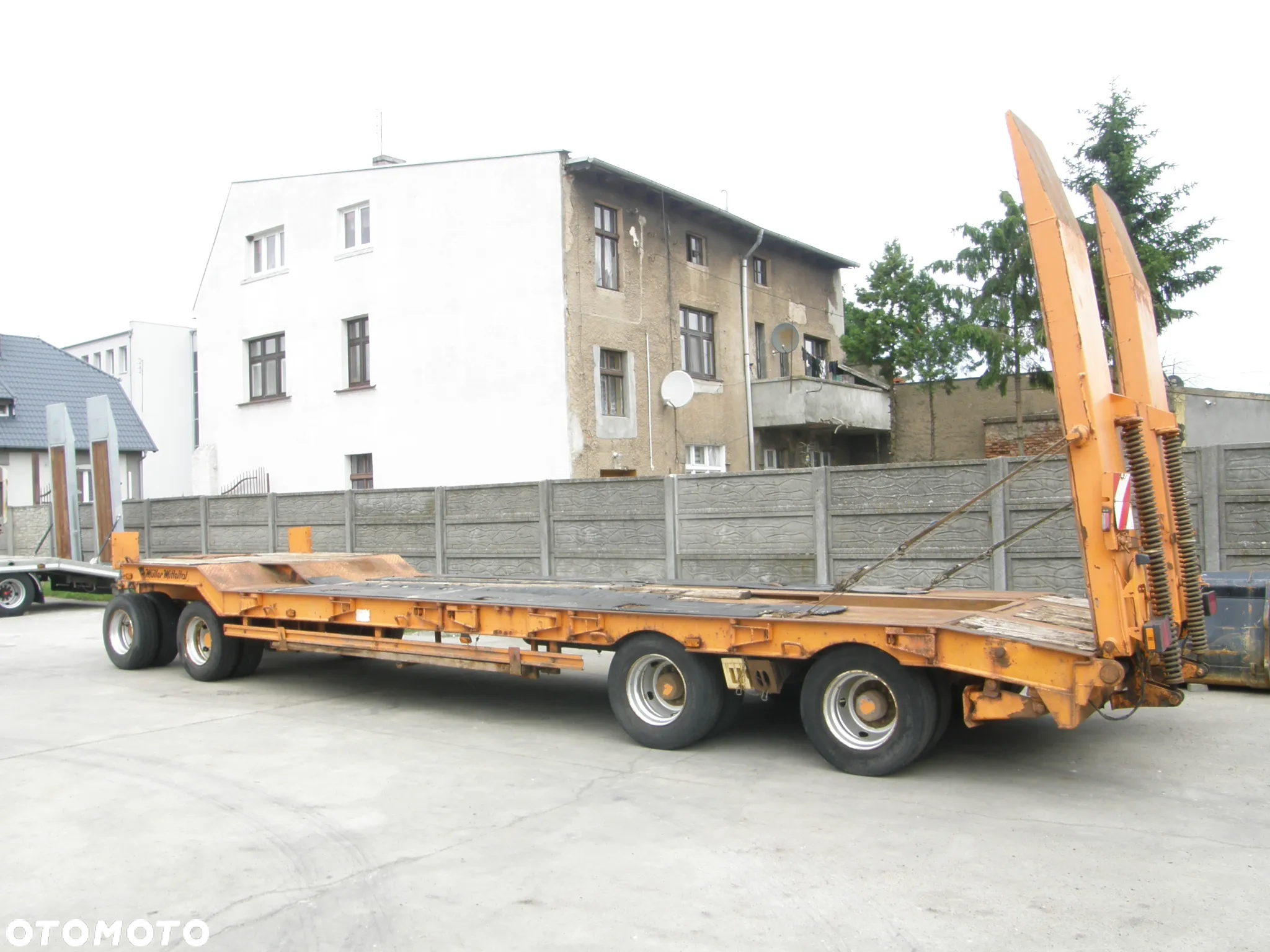 Müller-Mitteltal T4 KOMPAKT 2005 4 osiowa przyczepa niskopodwoziowa z Niemiec - 7