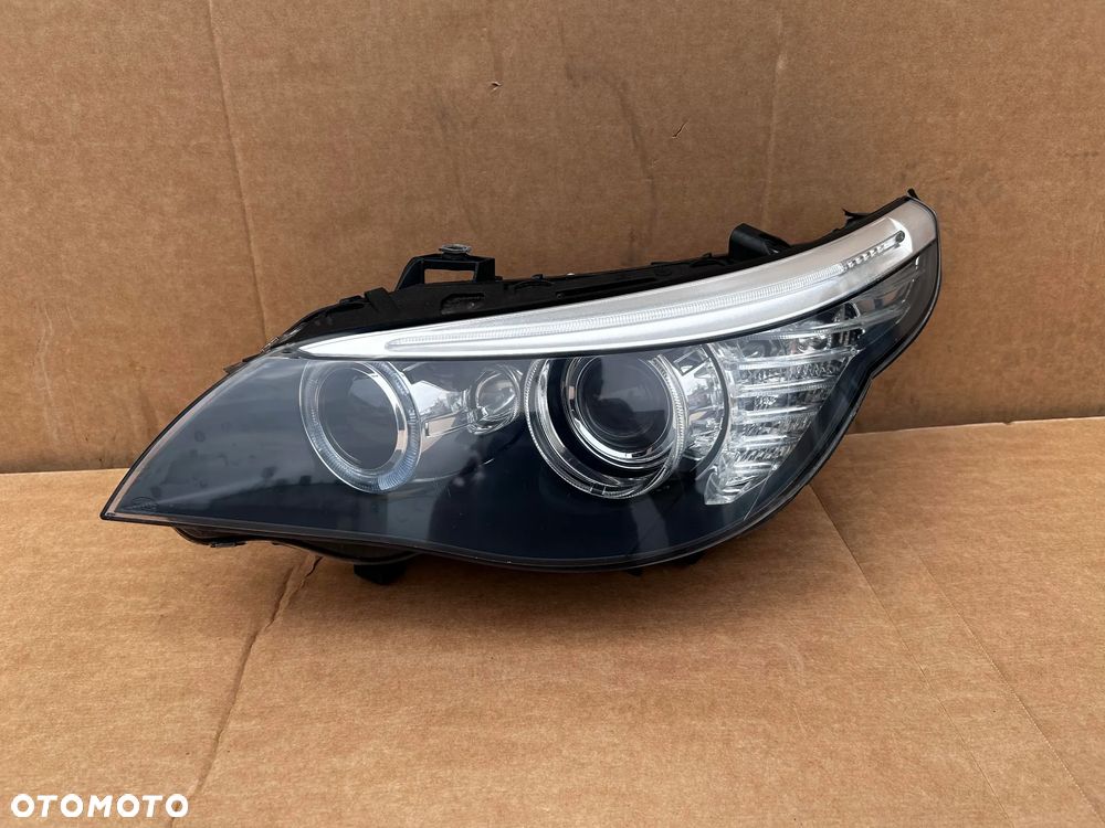 BMW 5 E60 E61 LIFT BI-XENON NIESKRĘTNY 7177739-08 LAMPA LEWA PRZÓD PRZEDNIA REFLEKTOR LEWY DARMOWA WYSYŁKA EUROPA