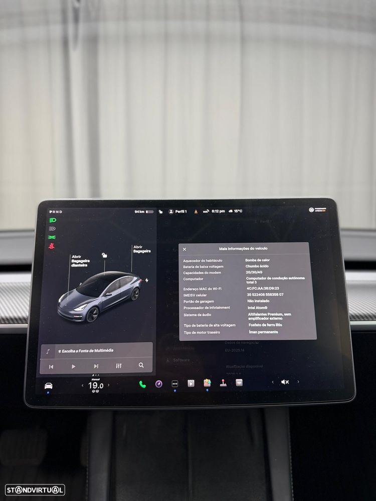 Tesla Model 3 Tração Traseira - 16