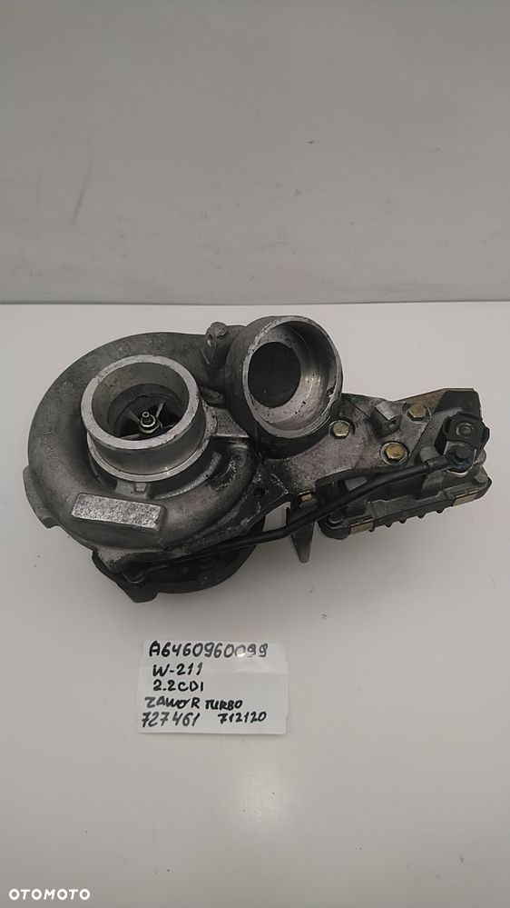 TURBINA 2.2 CDI 102KM 122KM 136KM 150KM CLC CLK C200 C220 A6460900180 742693 712120 - 15