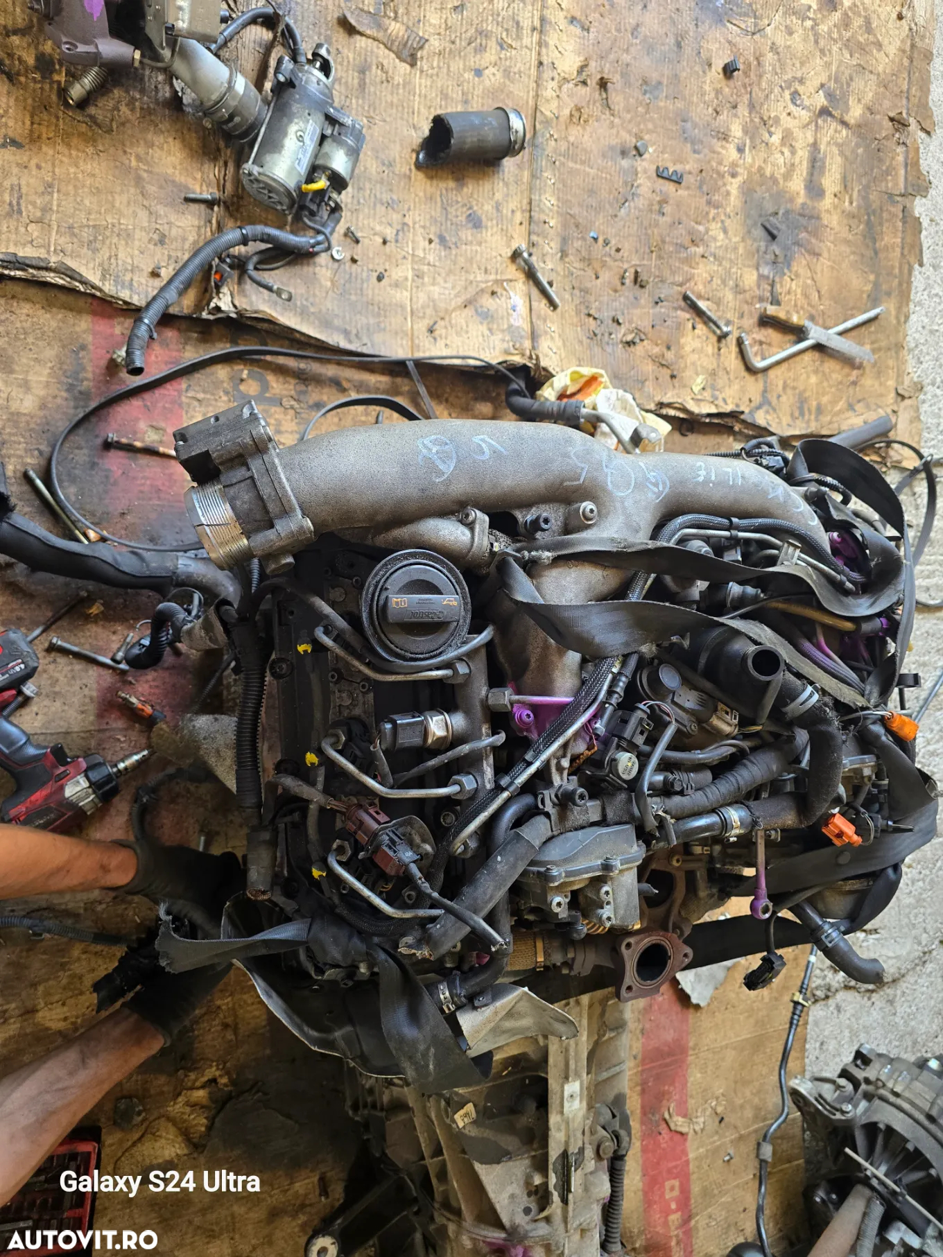 Motor Aodi Q 5 3.0 TDI ,euro 5, fara anexe si accesori,tip CCW - 3