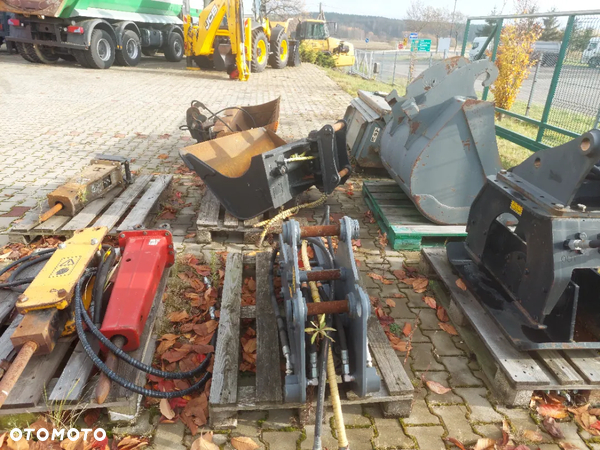 Łyżki, Młot Wyburzeniowy, Zagęszczarka Cat, Komatsu, JCB, Volvo, Case Caterpillar
