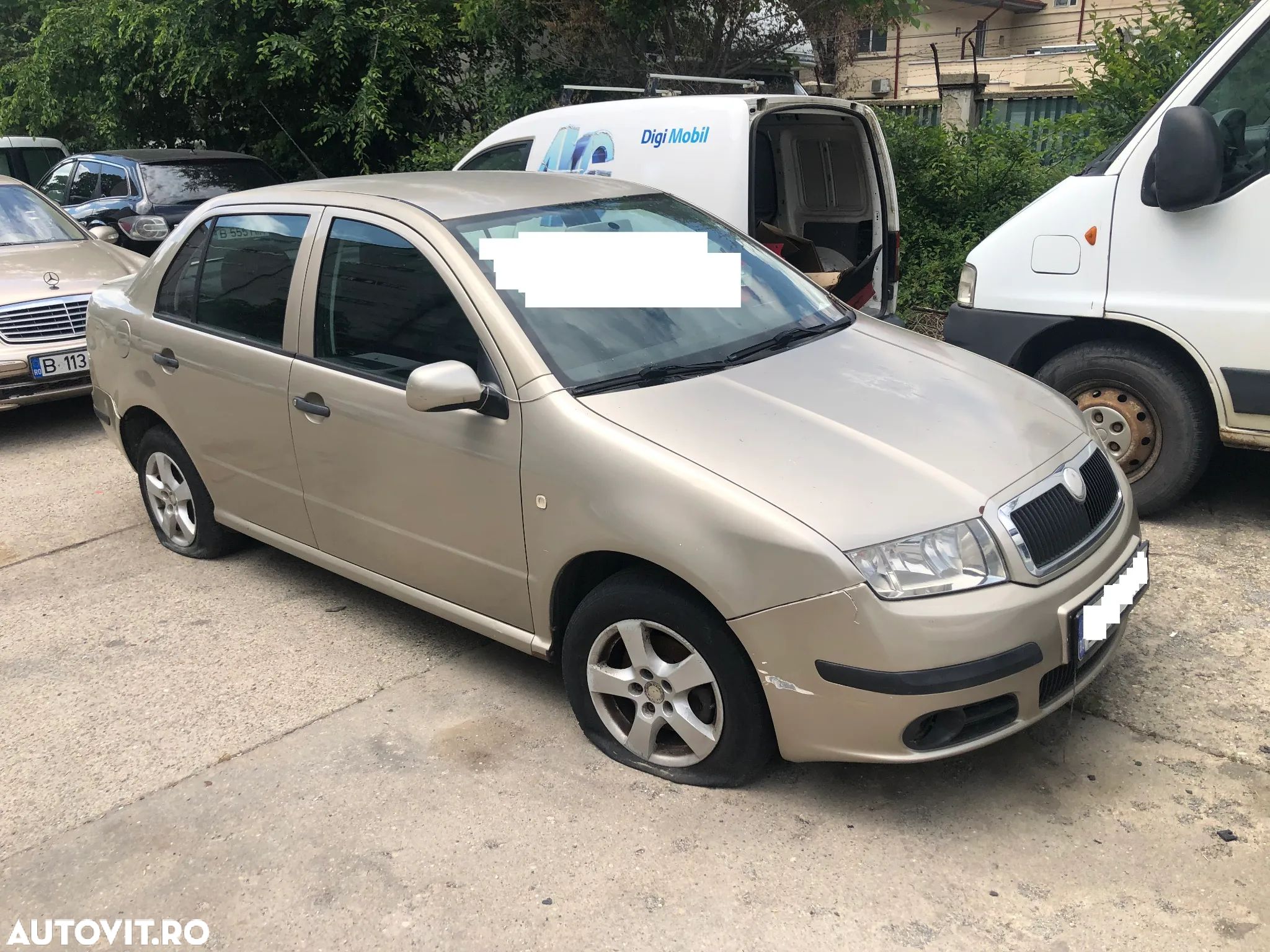 Dezmembrez Skoda Fabia 1 facelift 2006 bej auriu 1.2 benzina BME - 1