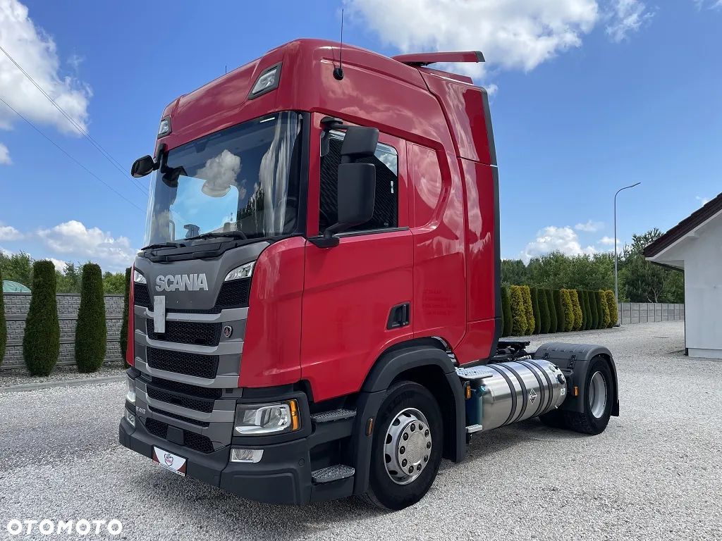 Scania R 410 STANDARD / LNG / 20-21R./ KONTRAKT SERWISOWY / PO DUŻYM SERWISIE / STAN JAK NOWY / SALON / - 1
