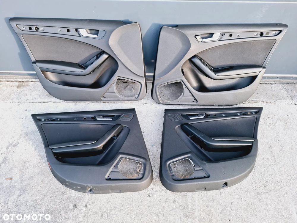 Fotele Kanapa Oparcie Boczki Welur Audi A4 B8 Sedan - 19