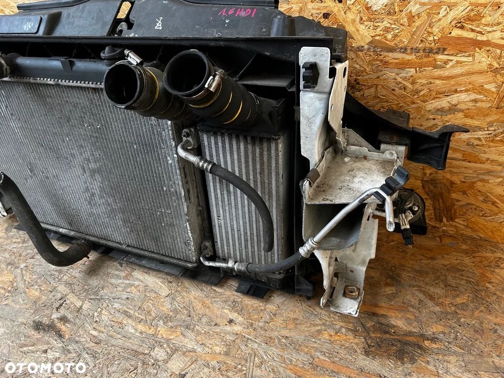 PAS PRZEDNI KOMPLETNY przód CITROEN DS4 1.6HDI DIESEL WENTYLATOR Belka - 8