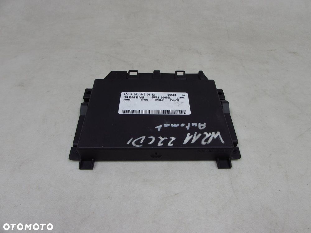 MB MERCEDES W211 E-KLASA 02-09 MODUL STEROWNIK SKRZYNI 0325452632 - 4