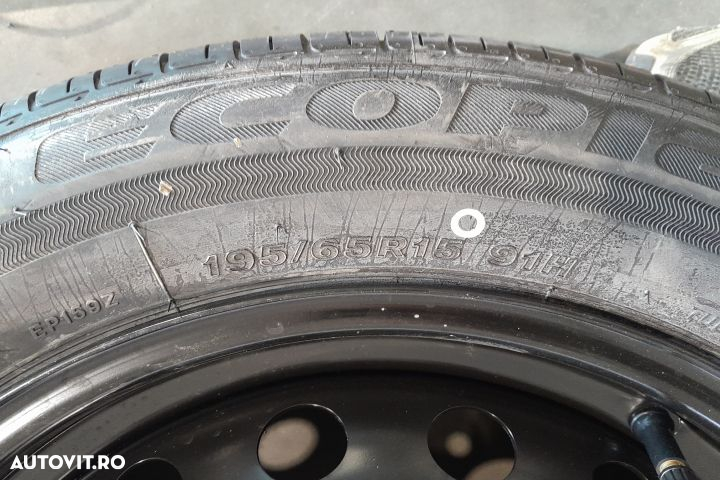Kit roata de rezerva 195 / 65 R15 Fiat Tipo 356 (2) [2015 - 2020] Sed - 4