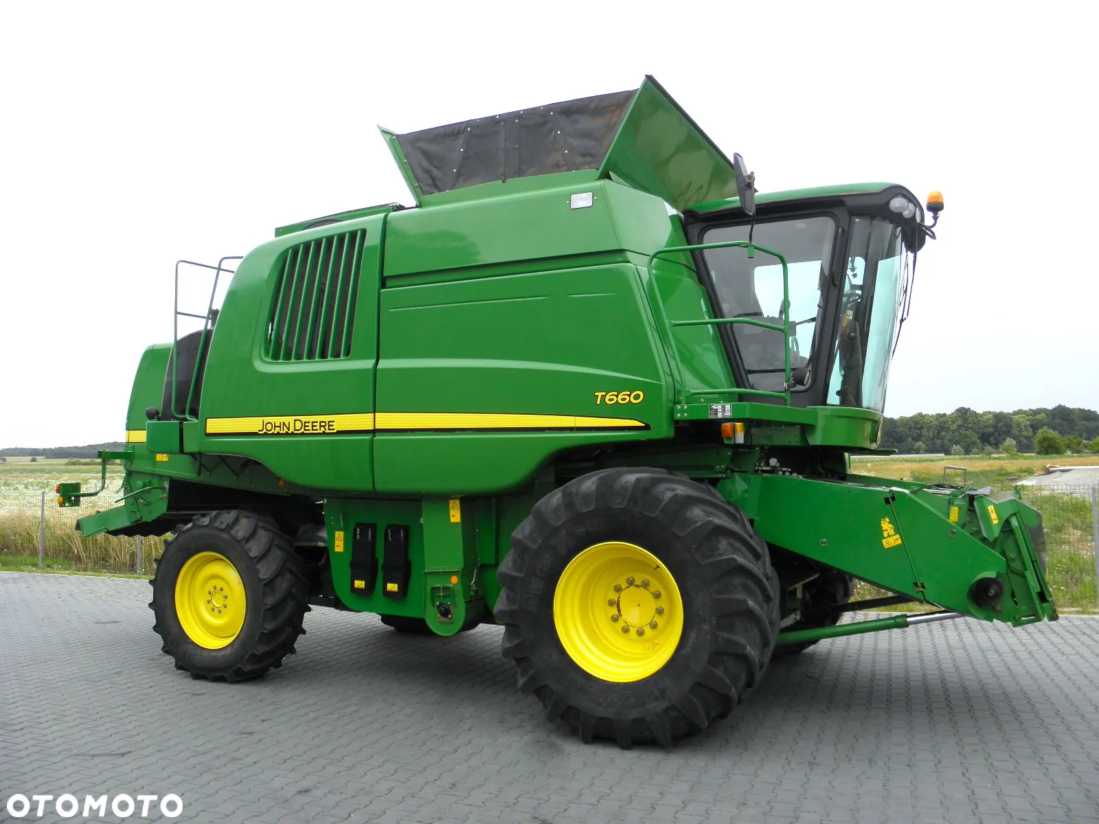 John Deere T660 2008 rok , Heder 6,7 m, Wilgotnosciomierz, Waga, Najbogatsza Wersja, Stan Idealny - 4