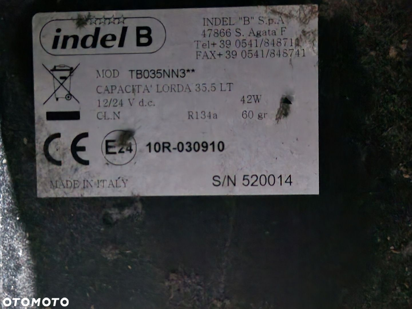 LODÓWKA CHŁODZIARKA 12v 24v UNIWERSALNA KAMPER BUS VOLVO RENAULT MAN IVECO - 4