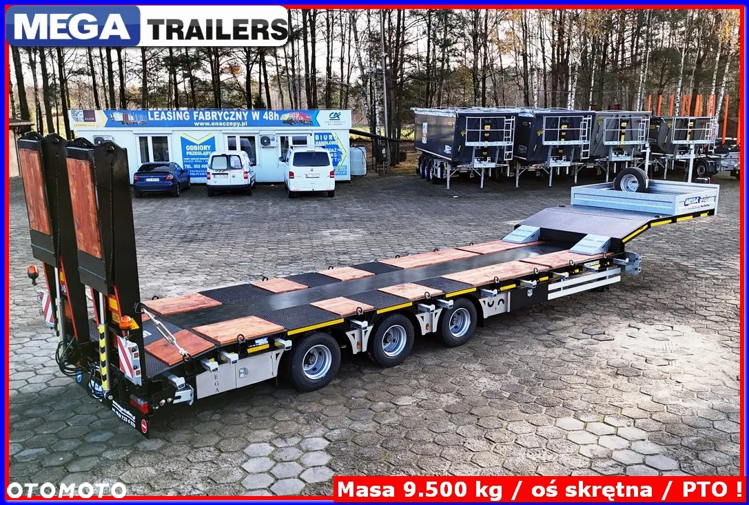 Mega Niskie podwozie 9,25 m + balkon 3,75 m, H=0,91 m NAJZDY !! - 3