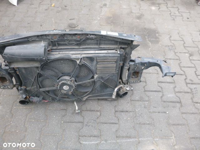 PAS PRZEDNI WZMOCNIENIE CZOŁOWE WENTYLATOR CHŁODNICA INTERCOOLER KOMPLETNY SKODA OCTAVIA II 1.9 TDI - 11