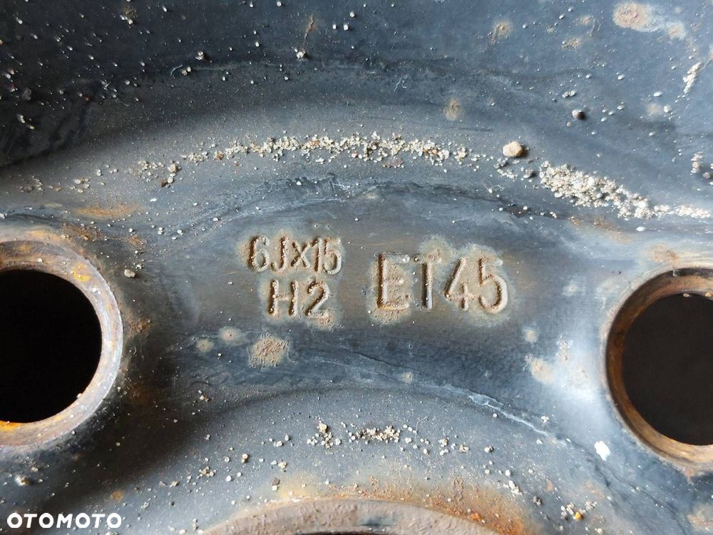 FELGI STALOWE 3 SZT 5x112 6Jx15 ET45 FI57,1 VW SKODA SEAT AUDI - 2