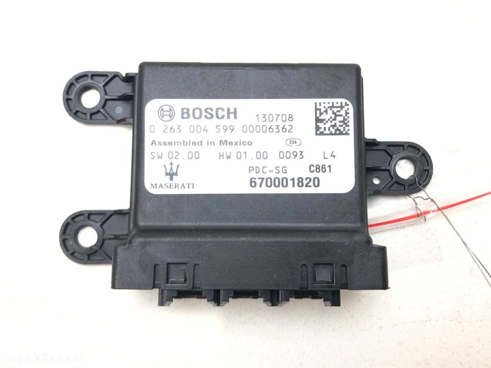 MODUŁ PDC PARKOWANIA  MASERATI QUATTROPORTE VI 2012 - 2022 3.0 S Q4 302 kW [411 KM] benzyna 2013 - - 1