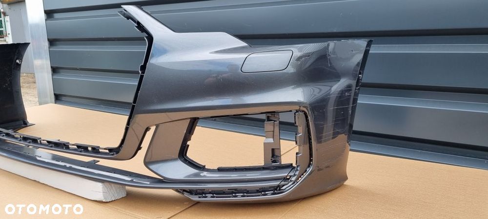 Audi A6 C8 S-LINE 4K0 2018- zderzak przód oryginał MC133 - 3