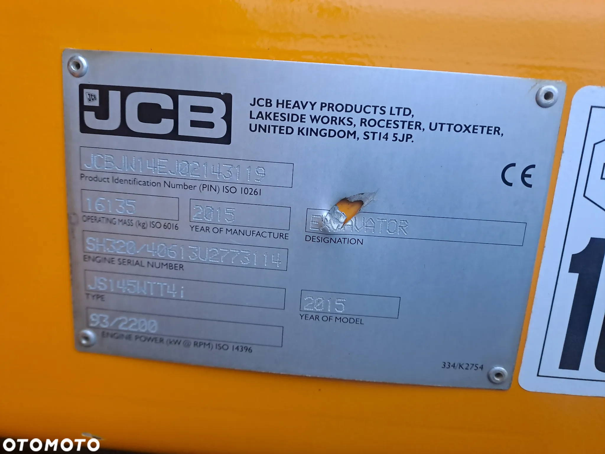 JCB JS145 W 2015 ROK SUPER STAN CENTRALNE SMAROWANIE - 10