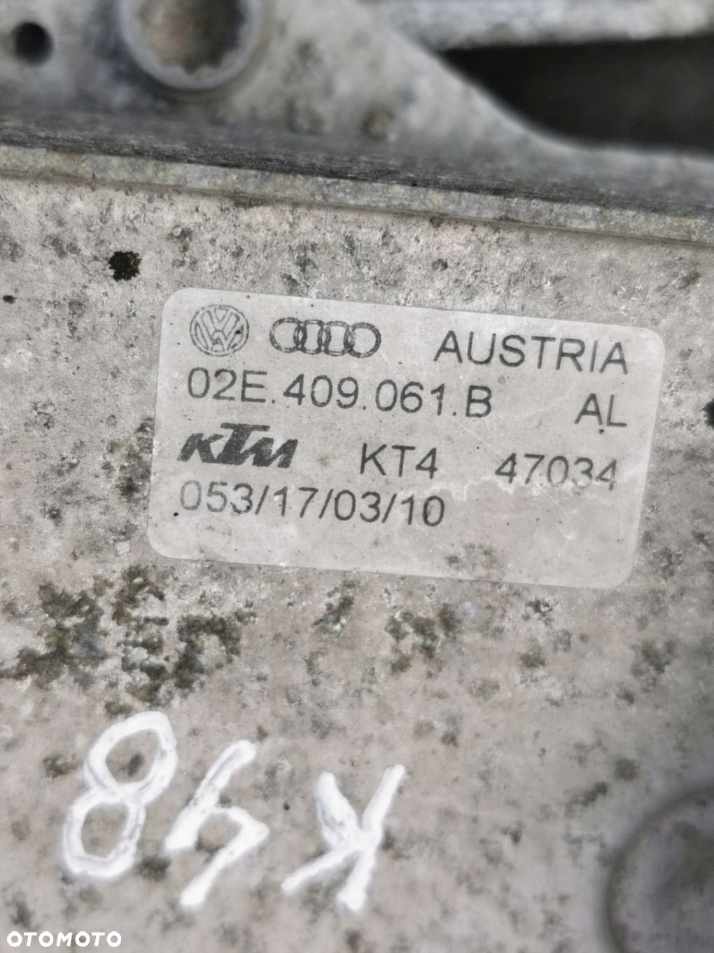 VW Passat skrzynia biegów JPJ 2.0 Diesel 170KM Automat 2010 - 6