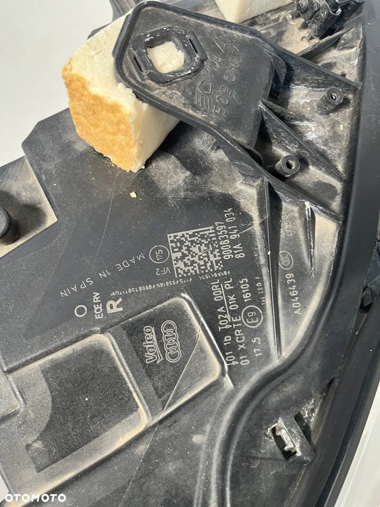 Lampa Prawa Przód Audi Q2 Full Led 81A941034 - 10