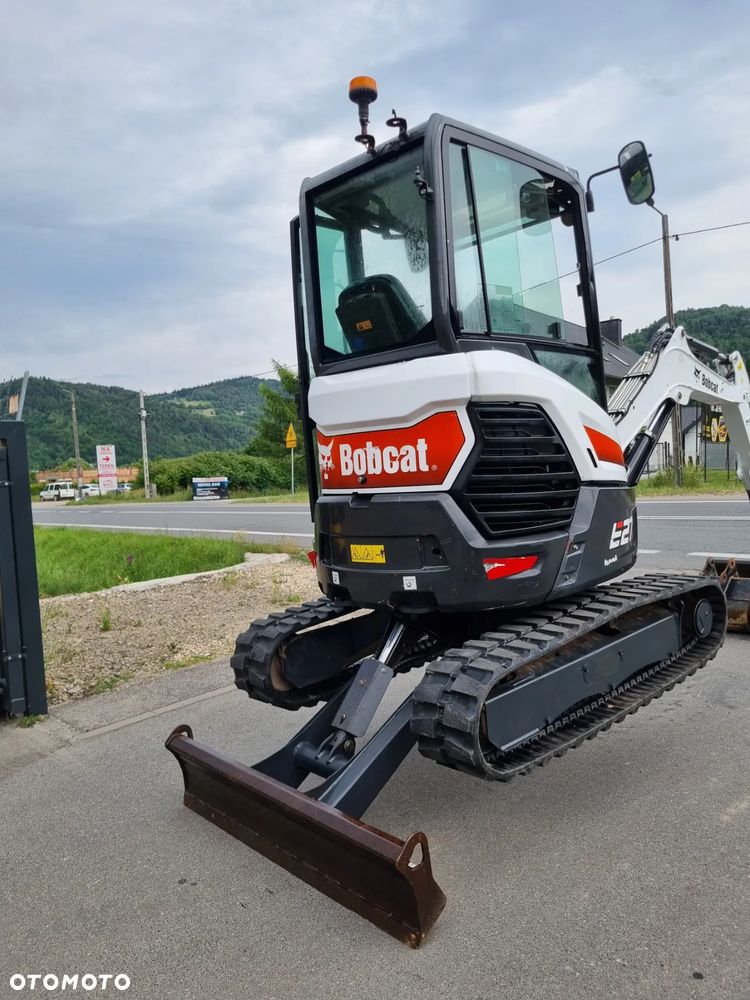 Bobcat E27Z Koparka Gąsienicowa 2,7 Tony jak Nowa Z Norwegii 2021r 1600mtg Kubota silnik - 11