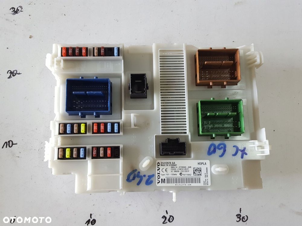 VOLVO XC60 I LIFT 13-17r 2.4 D SKRZYNKA MODUŁ KOMFORTU 31412970AA - 1