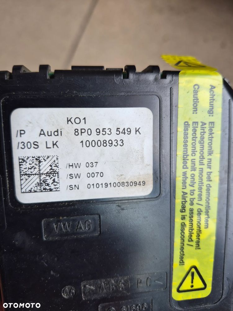 Audi 8V przełącznik zespolony manetki - 9