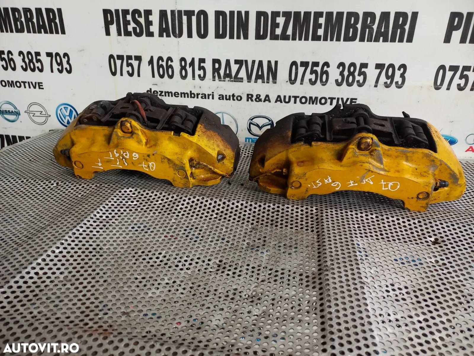 Etrieri Etrier Stanga Dreapta Fata Cu 6 Pistonase Audi Q7 4L Vw Touareg Porsche Cayenne 2006-2007-2 - 5