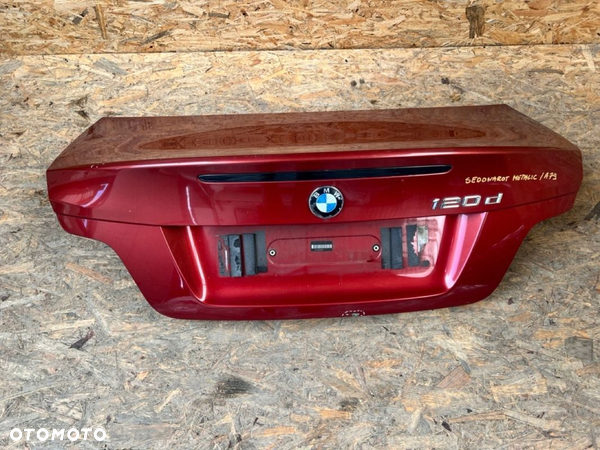 KLAPA TYŁ pokrywa bagażnika BMW E87 LIFT Coupe Sedan E82 Lakier: A79