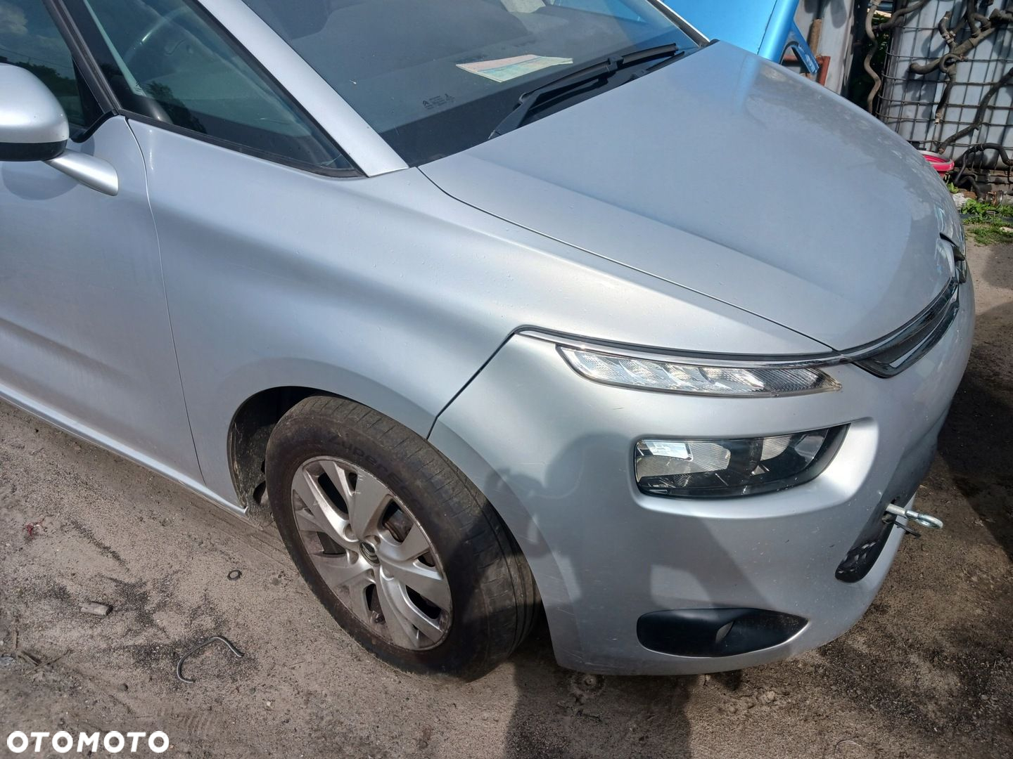 ZDERZAK PRZÓD PRZODEK KOMPLET CITROEN C4 PICASSO II 2014 ROK 1.6 EHDI EZRC - 2