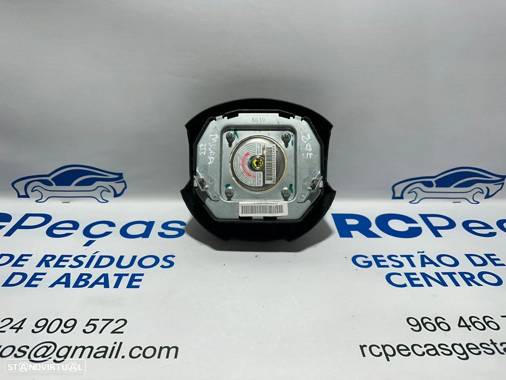 .Airbag Volante Condutor Original Nissan Micra K12 98510AX300 2002 - 2010 - 7